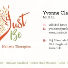 Business 3 image JUST BE HOLISTIC THERAPIES Health & Medicine in Limerick IE


